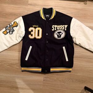 Stussy + Metalheadz bomber jacket. Large